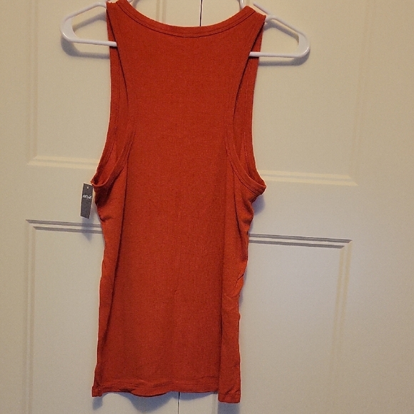 Aerie Real Soft Tank Top (Burnt Orange) - Picture 4 of 4